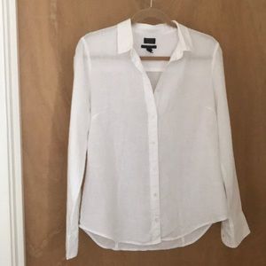 J Crew Baird McNutt Irish Linen Shirt